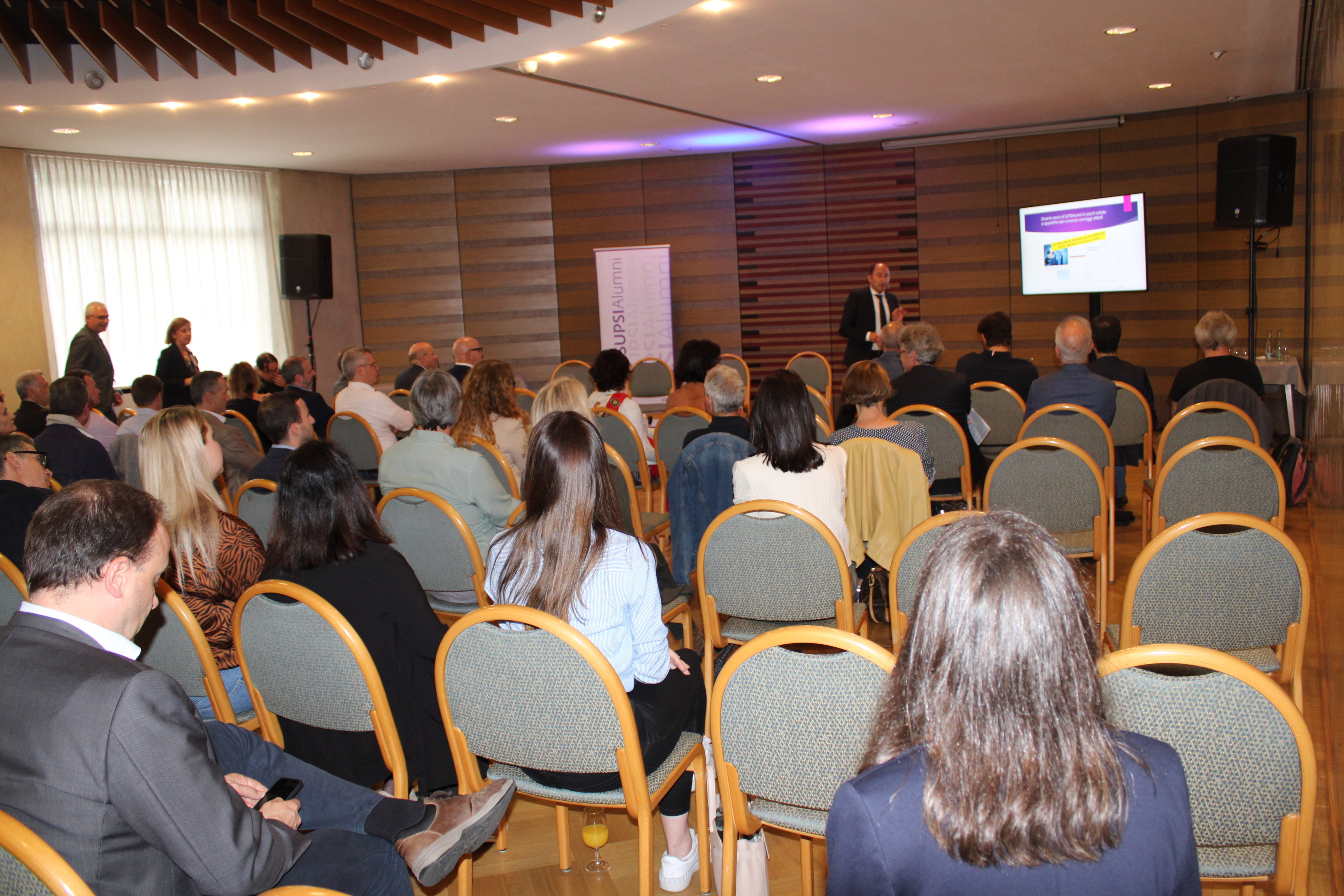 Impressioni sull'evento "SUPSI Alumni Reloaded 2023"