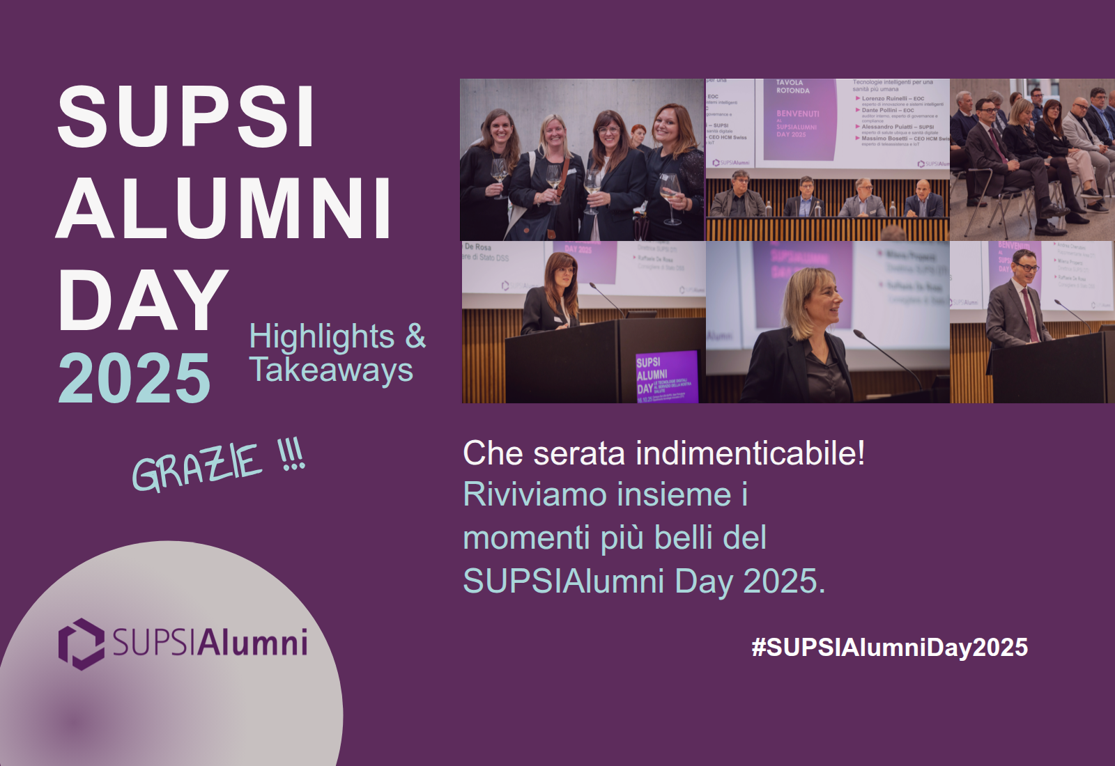 SUPSIAlumni Day 2025 - Rivivi i momenti con noi! 
