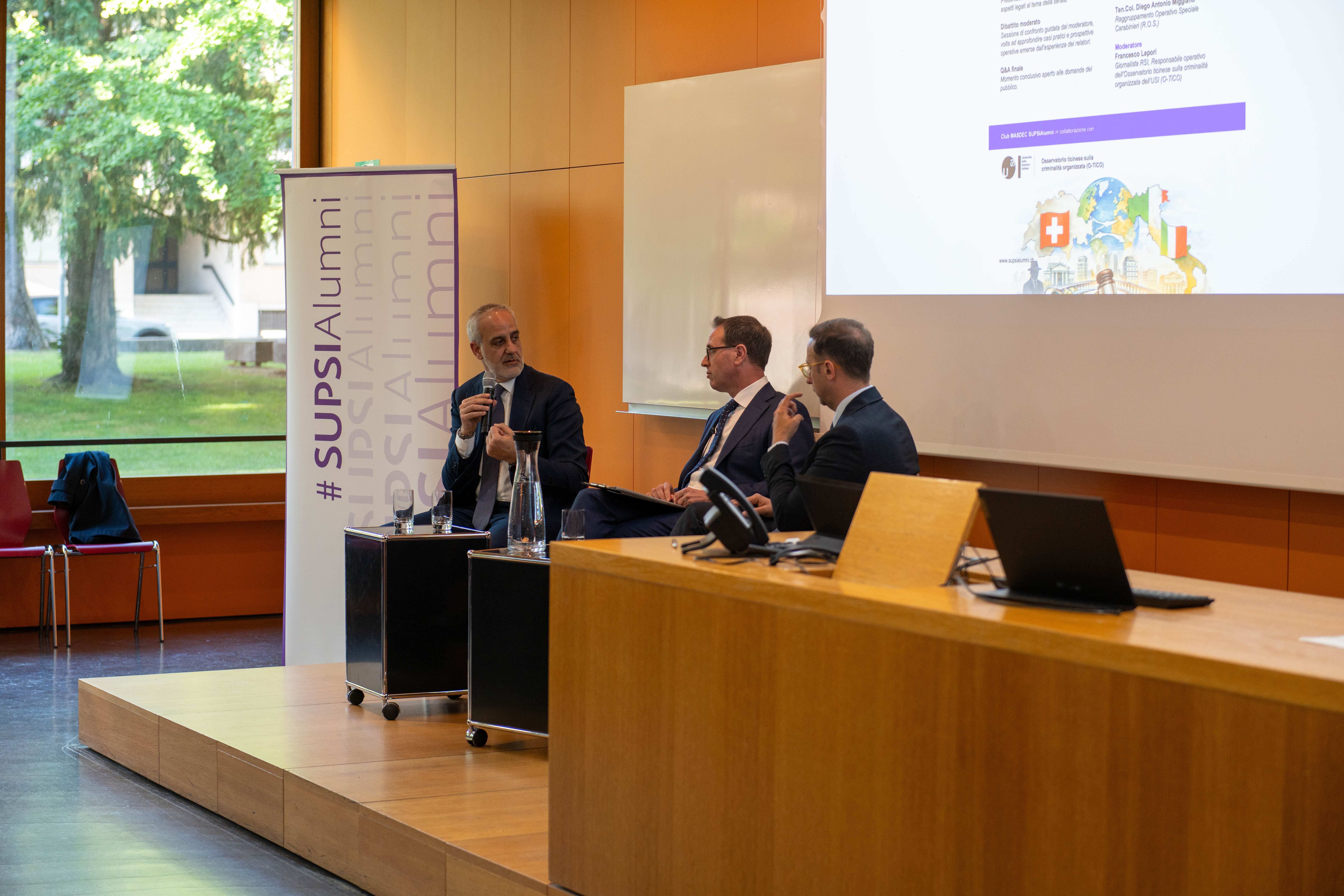 Impressioni sull'evento "Criminalità economica transfrontaliera - Lo sguardo da parte delle forze di polizia italiane"