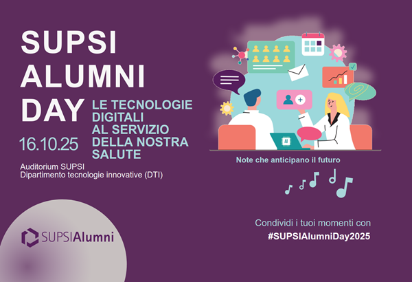 SUPSIAlumni DAY 2025 – Le tecnologie digitali al servizio della nostra salute SUPSIAlumni DAY 2025 – Le tecnologie digitali al servizio della nostra salute