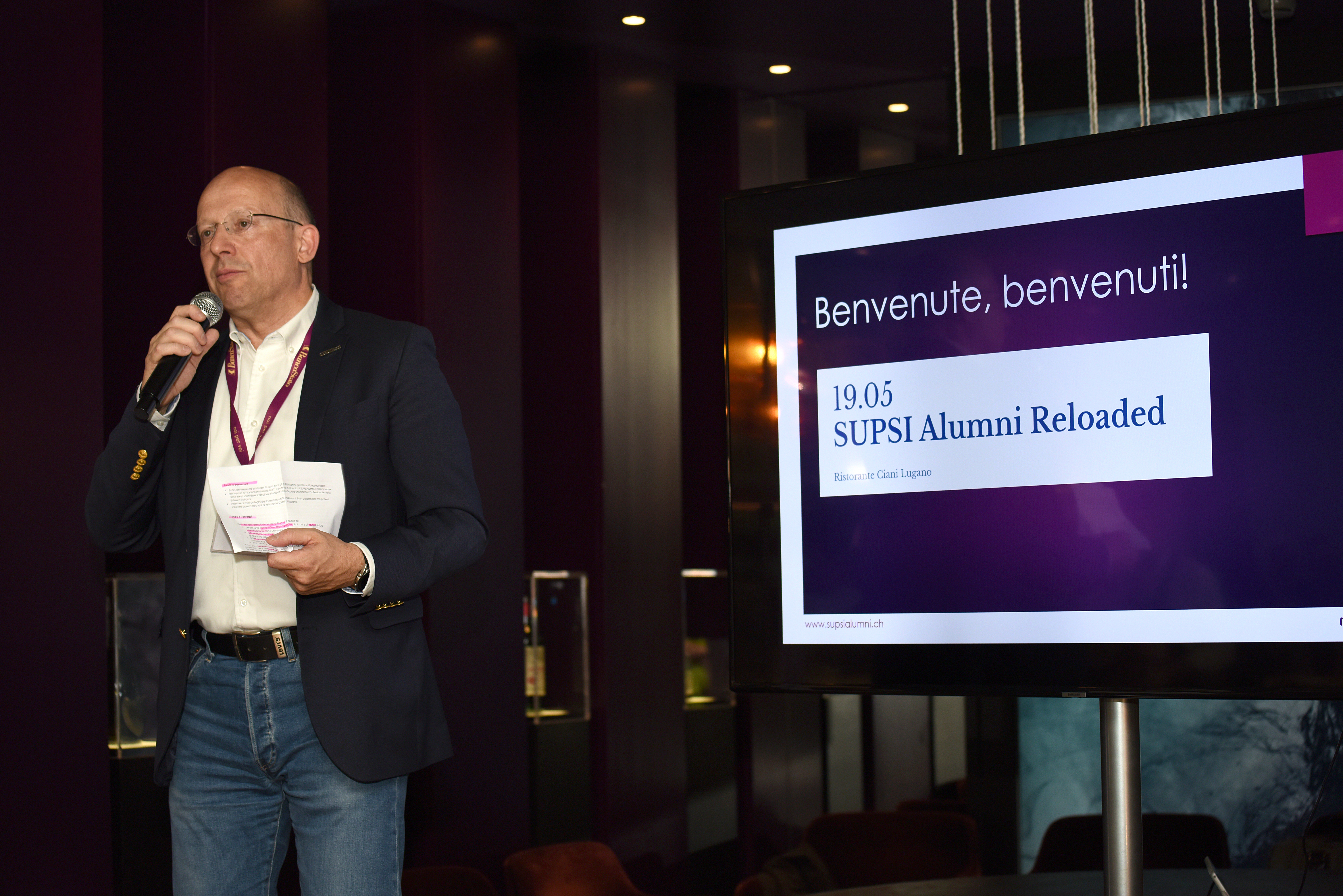 Impressioni sull'evento "SUPSI Alumni Reloaded 2022"