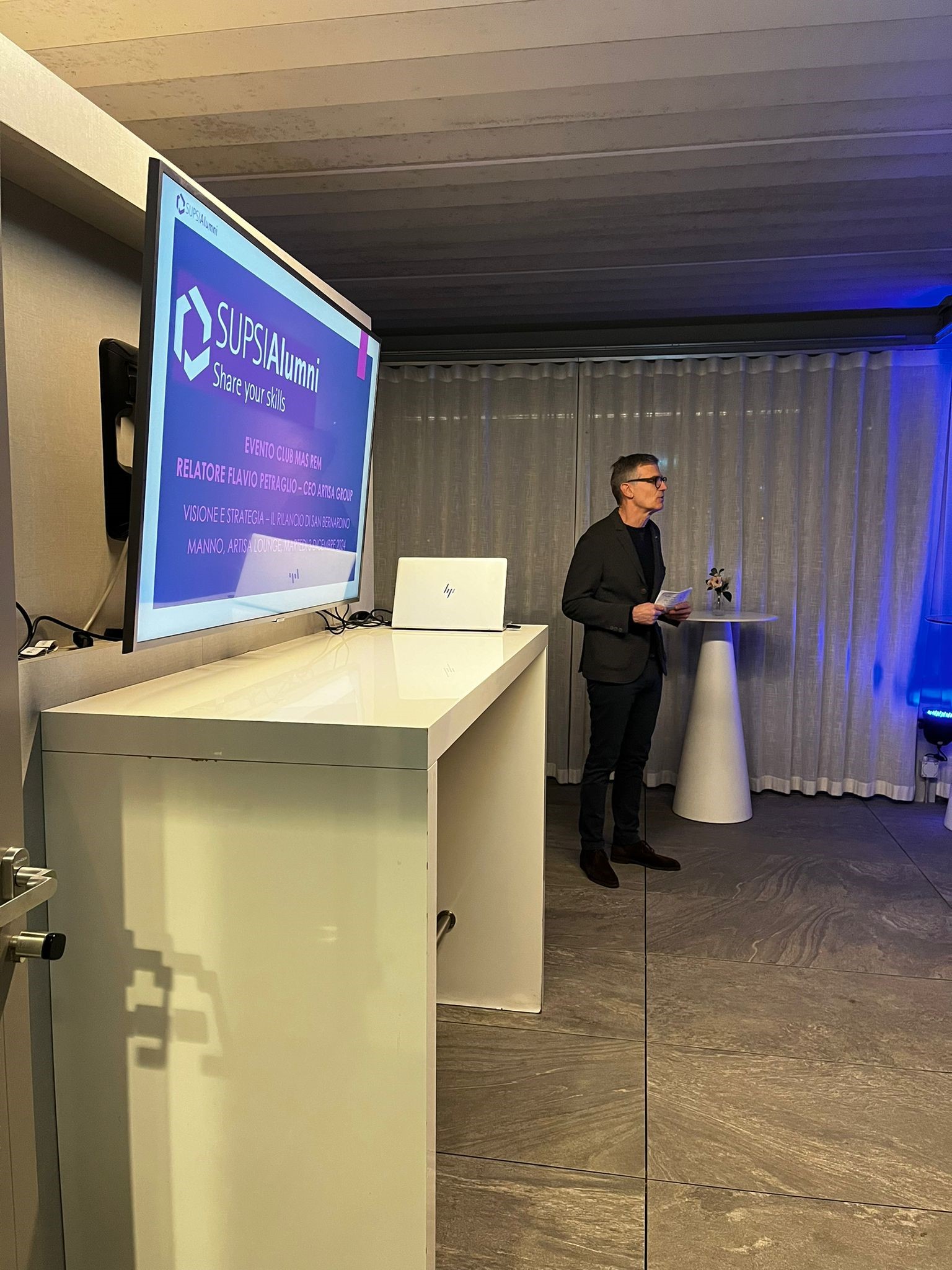 Impressioni dell'evento del Club MAS REM: Visione e strategia: il rilancio di San Bernardino