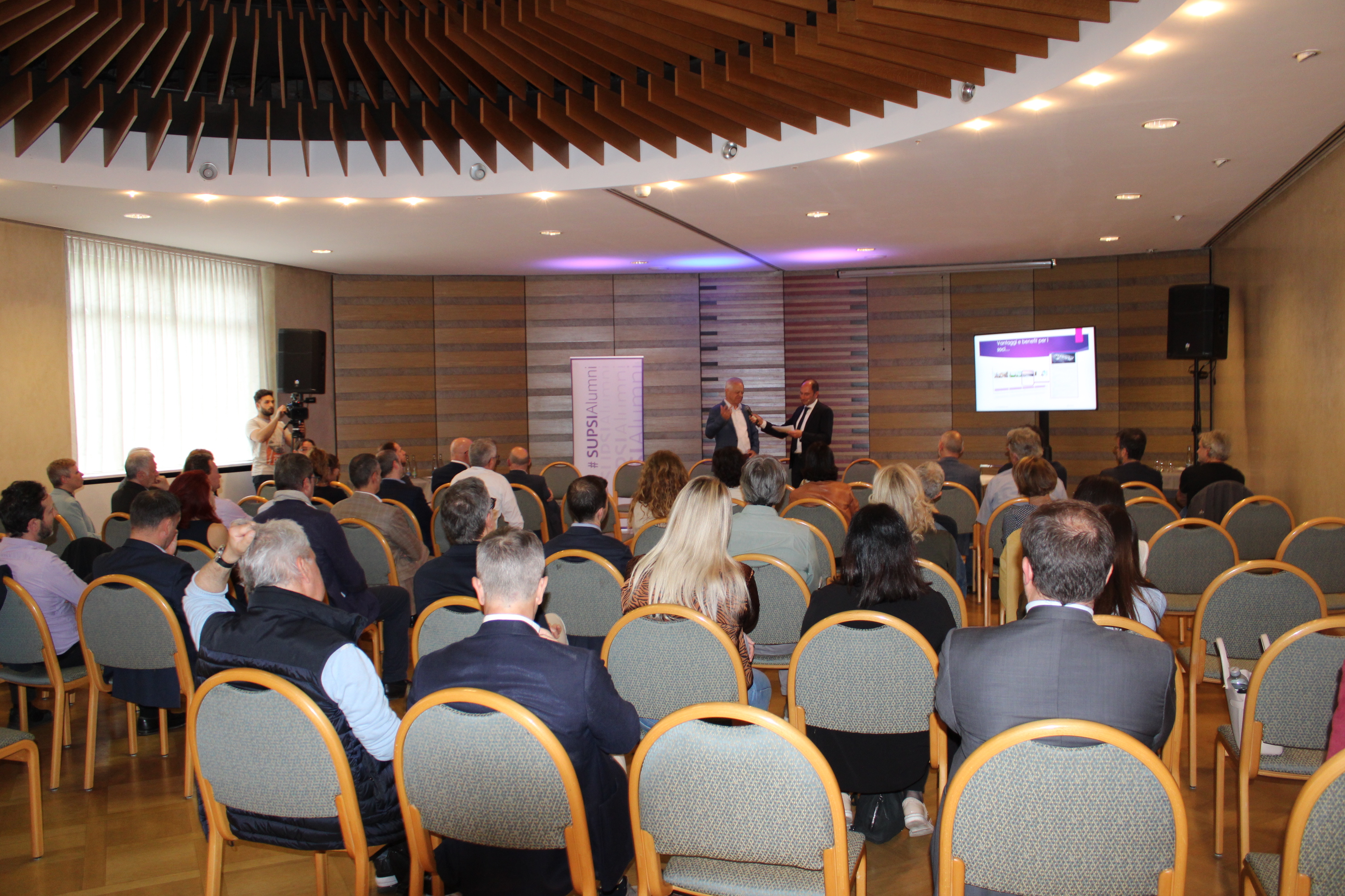 Impressioni sull'evento "SUPSI Alumni Reloaded 2023"