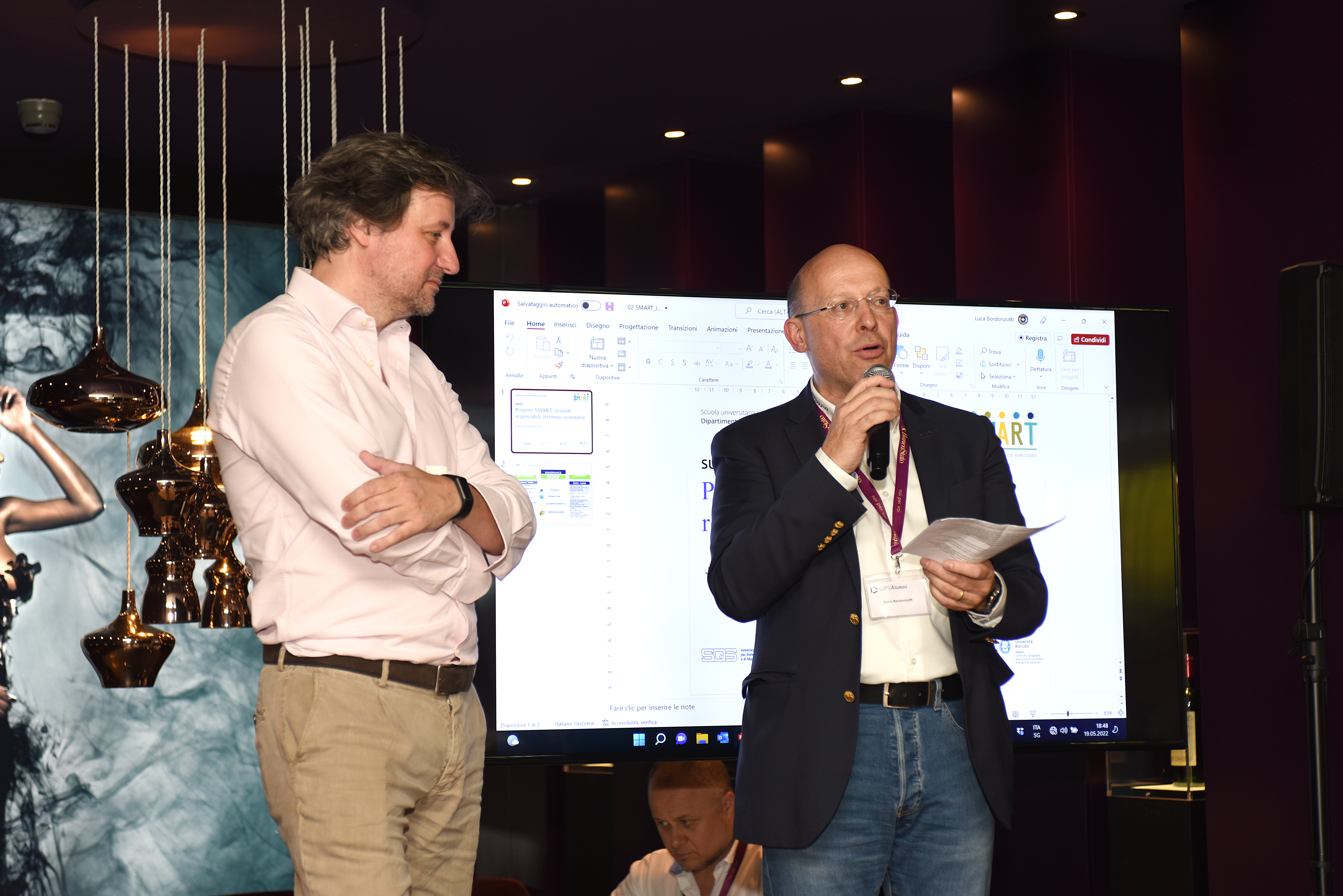 Impressioni sull'evento "SUPSI Alumni Reloaded 2022"